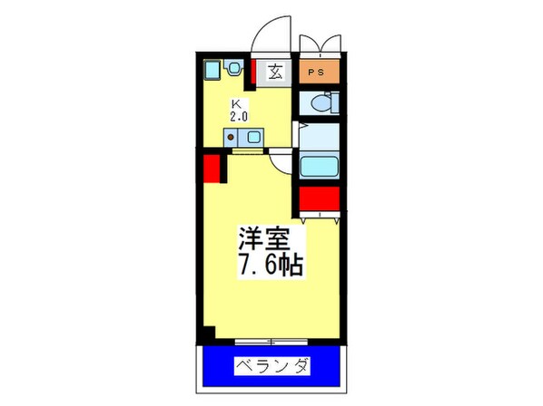 プレアデス烏ヶ辻の物件間取画像